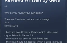 Rzeszowska Firma PrimeBit Games sama publikuje pozytywne oceny swojej gry...