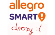 AlleDrogro! Gorsze warunki Allegro Smart w wyższej cenie