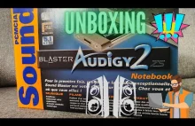 Pierwszy unboxing Audigy 2ZS PCMCIA w YT