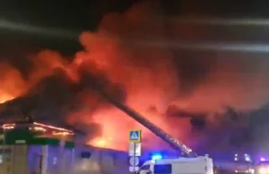 Nocny pożar klubu w Rosji. 15 osób nie żyje