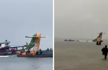 Katastrofa samolotu w Tanzanii. Maszyna wpadła do jeziora