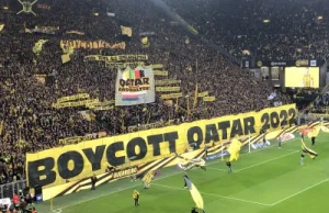 "KATARstrofa", "Ofiar więcej niż minut gry". Niemieccy kibice chcą bojkotu MŚ