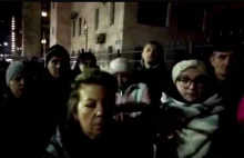 Protest w Woroneżu rodzin rosyjskich poborowych