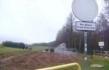 Budowa zapory na granicy Polski z Obwodem Kaliningradzkim