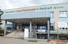 Szpital wojewódzki w Siedlcach wstrzymuje planowe przyjęcia