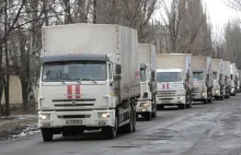 Rosjanie wykorzystują rzekome konwoje humanitarne do transportu amunicji