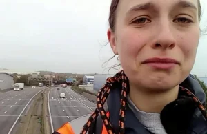 UK: eko-aktywistka, która spowodowała chaos na autostradzie M25
