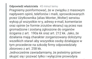 Firma teksty24 (ta z wczorajszej afery z rysowaniem aut) straszy wykopków sądem