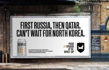 Nietypowa „reklama”. Pierwszy antysponsor Mistrzostw Świata w Katarze