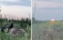 Co za strzał. Ukrainiec zestrzelił rosyjski pojazd oddalony o kilkadziesiąt km