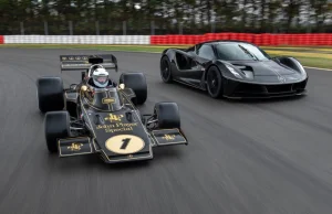 Legendy F1 i Lotus Evija Fittipaldi