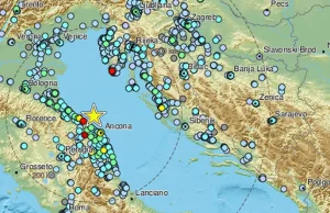 Trzęsienie ziemi we Włoszech. Zamknięte szkoły, wstrzymana kolej