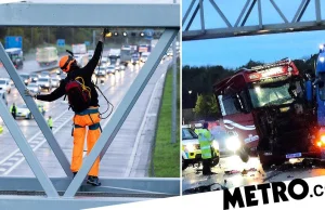 Eko terroryści trzeci dzień z rzędu blokują autostradę w UK