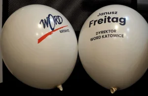 Dyrektor WORD i działacz PiS zamówił balony ze swym nazwiskiem. Na koszt państwa