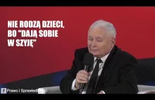 Jarosław Kaczyński o kobietach, piciu i dzieciach. Kultowe!