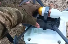 „Drony bombowe” ukraińskich desantowców [WIDEO