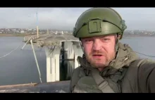 Aby pomoc swoim w ewakuacji z Chersonia... ruscy wysadzili Most Antonowski!
