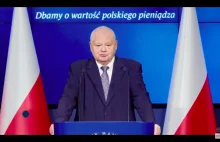 Glapiński: Szok na rynkach surowców energetycznych jest główną przyczyną inflac.