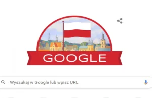 Google uhonorowało Przemyśl grafiką doodle z okazji Święta Niepodległości