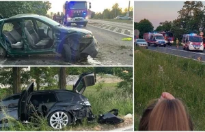 Pijany 24-letni policjant spowodował śmiertelny wypadek. Pędził bmw 157 km/h