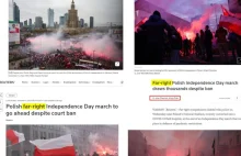 Jak co roku Reuters obsmarował nasz Marsz niepodległości