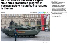 Moscow Times: program "T-14 Armata" oficjalnie odwołany