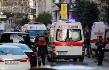 Wybuch w centrum Istambułu, wiele ofiar śmiertelnych.
