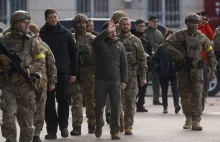 Ukraina: Prezydent Zełenski odwiedził wyzwolony Chersoń