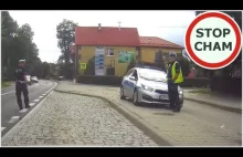 Policja próbuje wyłudzić mandat za niezatrzymanie na STOPie