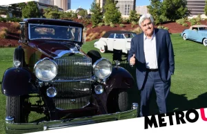 Jay Leno doznał "poważnych obrażeń twarzy" w pożarze samochodu