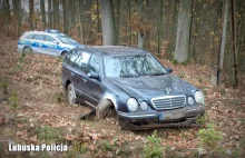 W m.Klesno kierowca nie zatrzymał się do kontroli i chciał uciekać starym merc..