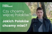 Dzietność w Polsce, czy chcemy więcej Polaków? | Krótko o Ekonomii