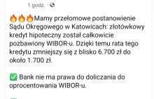 Złotówkowicz na wojnie z bankiem