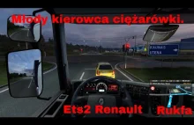 Praca Kierowcy ciężarówki.Gra Ets2/Logitech G29.