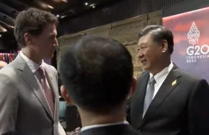 Xi Jinping strofuje Trudeau na szczycie G20 za "niewłaściwe" zachowanie.