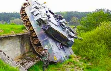 Problem z wrakami rosyjskich czołgów