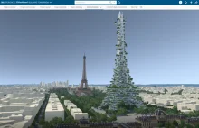 Czy tak będzie wyglądać Wieża Eiffla przyszłości? Projekt Dassault Systems
