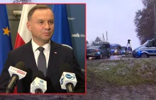 Polsat News nieoficjalnie: Andrzej Duda przyjedzie w czwartek do Przewodowa