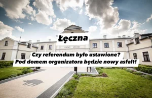 Organizator referendum zniszczył karty z podpisami. Będzie miał nową drogę!