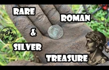 Srebrny skarb i moneta ktora spedzila 1700 lat w ziemi !