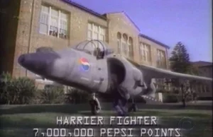 Reklama Pepsi obiecywała myśliwiec wojskowy. 21-latek pozwał koncern