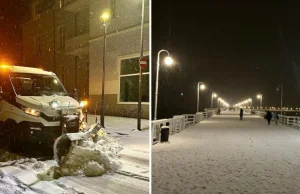 Atak zimy w Trójmieście: śnieżny Sopot, paraliż Obwodnicy [FOTO+WIDEO]