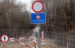 Straż graniczna chce przedłużenia zakazu zbliżania się do granicy z Białorusią