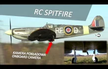 RC Spitfire - kamera pokładowa / onboard camera