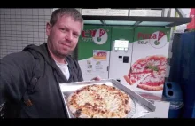 PIZZA VENDING MACHINE - taką pizzę przygotował mi automat w Japonii :)