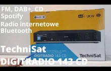 TechniSat DIGITRADIO 143 - CD, DAB+, radio internetowe, Bluetooth , CD, Spotify