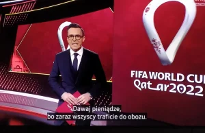 Wpadka na wizji TVP Sport. Przed Kurzajewskim pojawiły się dziwne napisy