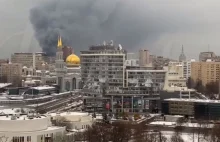 Wielki pożar w centrum Moskwy. Podano informację o liczbie ofiar