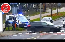 Desperacka ucieczka przed policją w Toruniu. STOP PIRAT