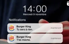 Burger King wysyłał użytkownikom swojej aplikacji napastliwe powiadomienia